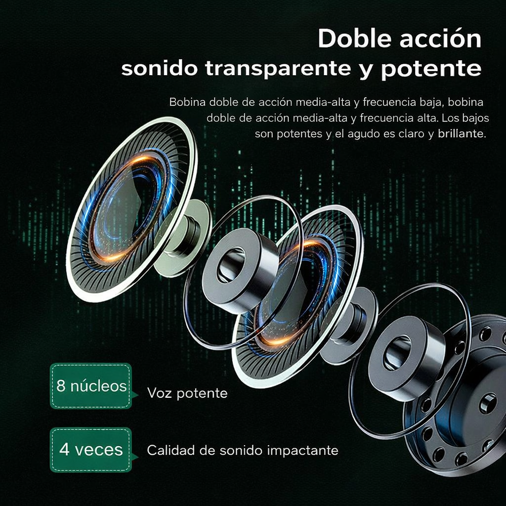 Auriculares Bluetooth LENOVO J18 TWS imagen 3