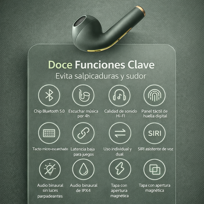 Sony J18 TWS – Elegancia y Sonido Hi-Fi en tus Oídos imagen 3